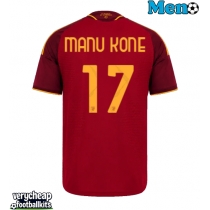 AS Roma Manu Kone #17 Replica Home Shirt 2026-27 Short Sleeve